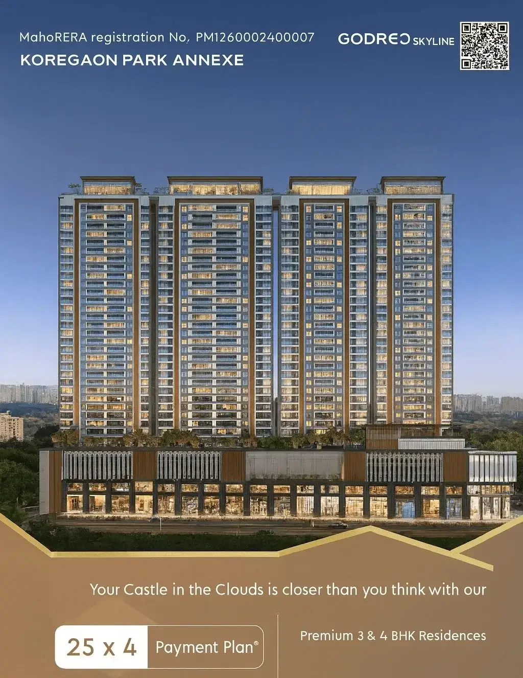 Godrej Skyline glass towers